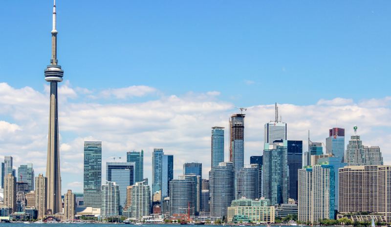 Toronto skyline, North America